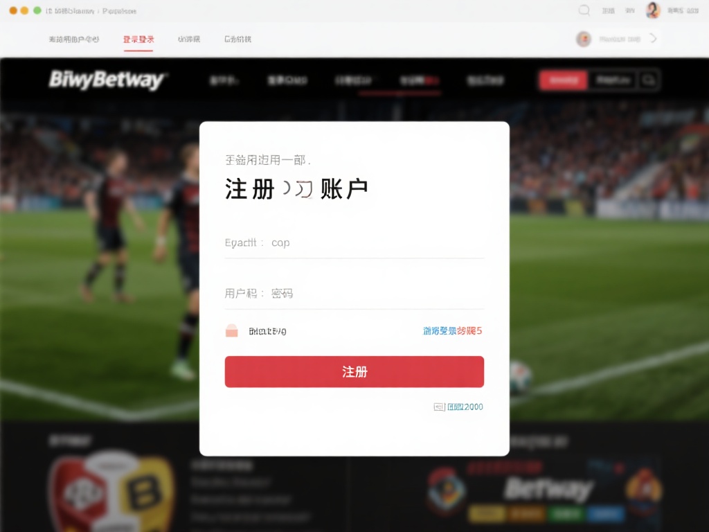 要开始使用必威betway，第一步是注册一个账户。